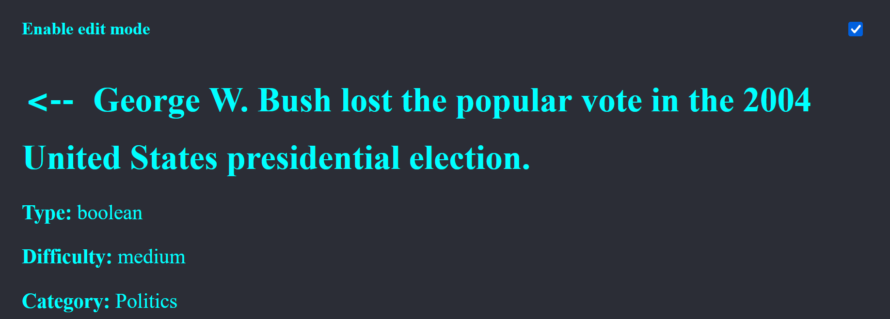 Context op de detailpagina