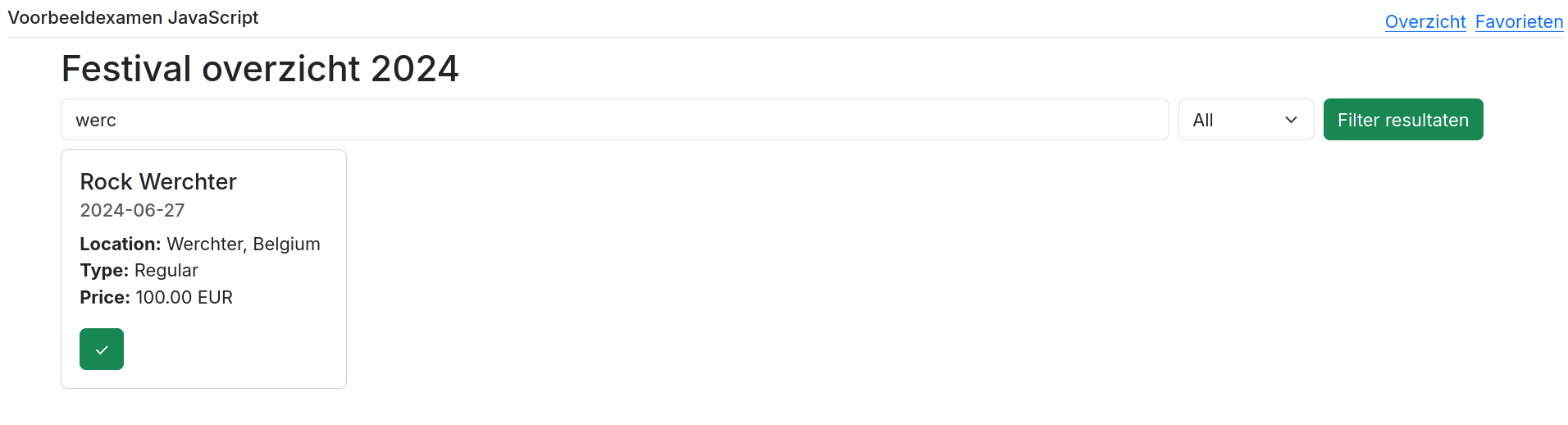 Filteren op titel (0.5 punt)