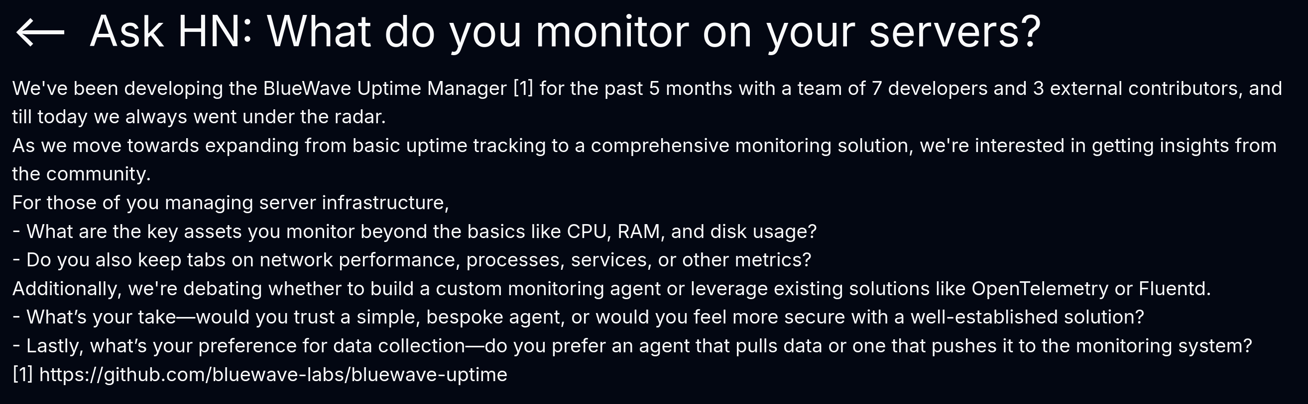Detailpagina - Titel & post